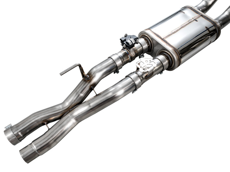 AWE Tuning Gen 3 Raptor R SwitchPath Exhaust - Chrome Silver Tips