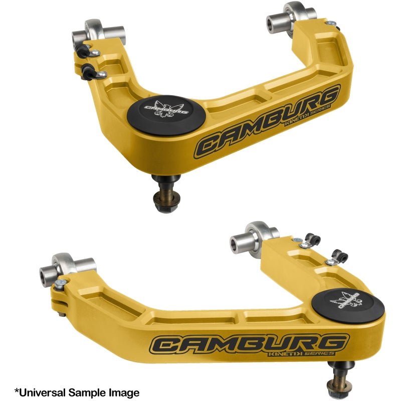 Camburg Toyota Tacoma 05-23 / 4-Runner 03-23 / FJ 07-14 KINETIK V2 Billet Uniball Upper Arms (Gold)