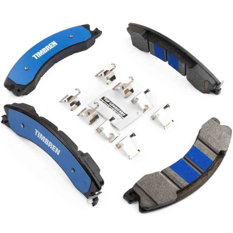 Timbren 15-19 Chevy Silverado 2500/3500 HD BES Severe Duty Semi-Metallic Brake Pads - Front & Rear