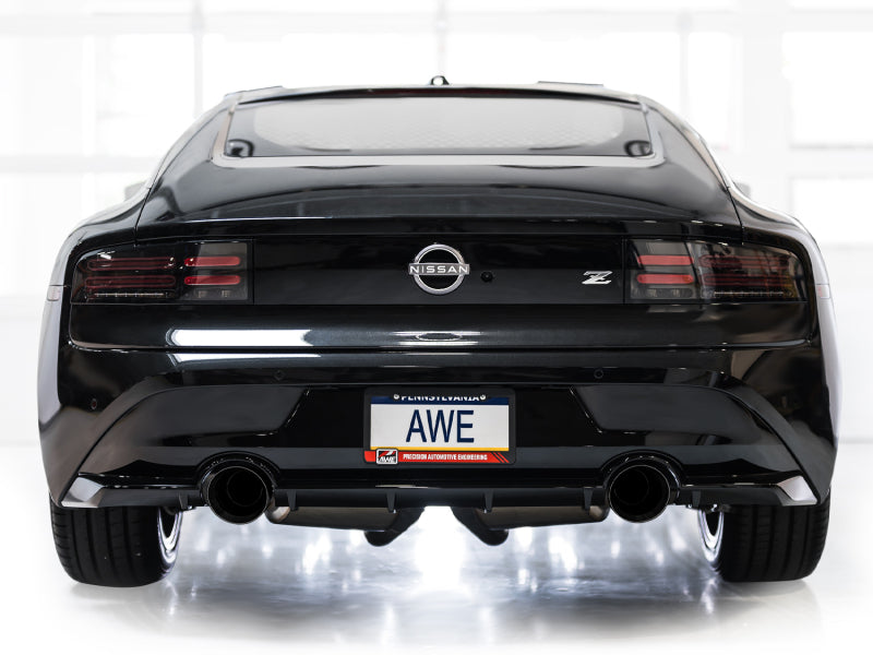 AWE Tuning 2023 Nissan Z RZ34 RWD Track Edition Cat-Back Exhaust System w/ Diamond Black Tips
