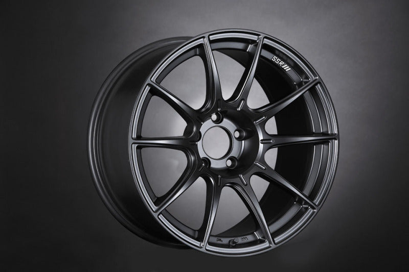 SSR GTX01 19x9.5 5x120 38mm Offset Flat Black Wheel