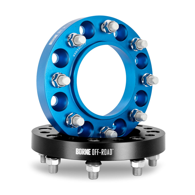 Mishimoto Wheel Spacers 8X165.1 121.3 25 M14 Blk