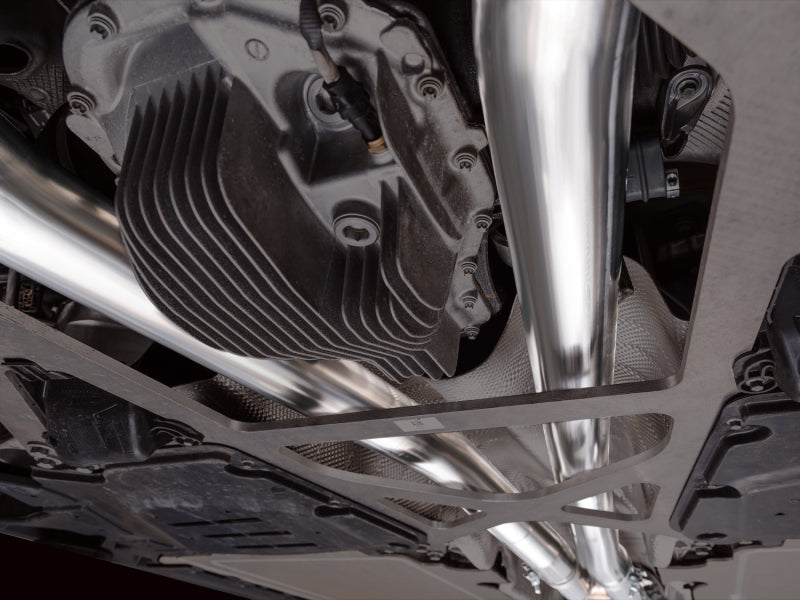 AWE Tuning BMW G90/G99 M5 Track Edition Cat-Back Exhaust - Diamond Black Tips