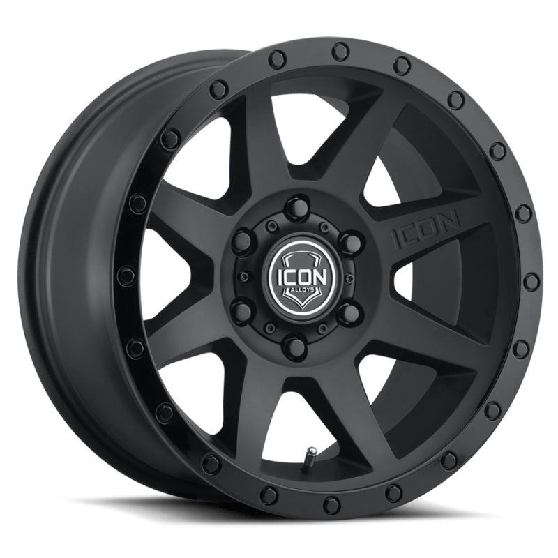 ICON Rebound 20x9 6x5.5 0mm Offset 5in BS 106.1mm Bore Double Black Wheel