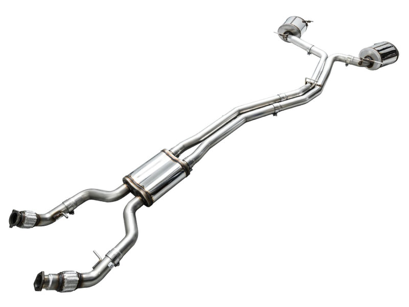 AWE Tuning Audi 2019-2023 C8 A6/A7 3.0T Touring Edition Cat-Back Exhaust- Turn Downs