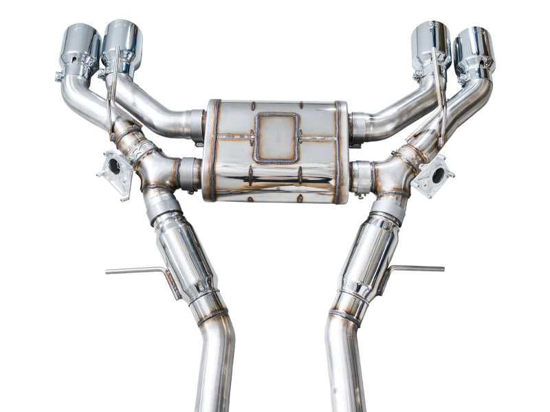 AWE Tuning 22-26 Cadillac CT5-V Blackwing SwitchPath Exhaust - Chrome Silver Tips