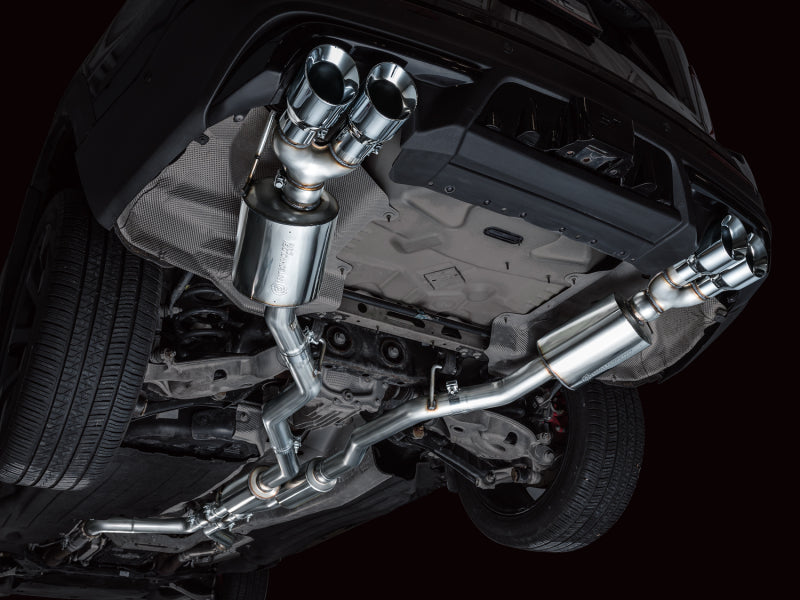 AWE Tuning 20-25 (Only Certain 2026 Models) Ford Explorer ST Touring Ed. Exhaust w/Chrome Silv Tips