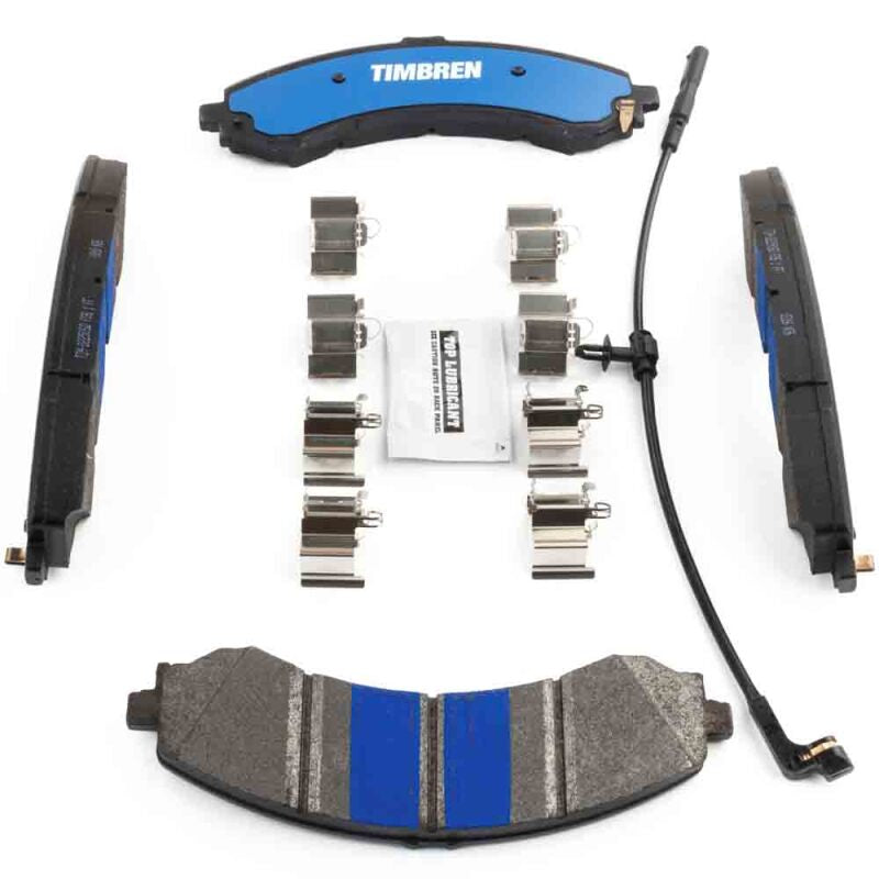 Timbren 20-26 Chevy Silverado 2500/3500 HD BES Severe Duty Semi-Metallic Brake Pads - Front & Rear