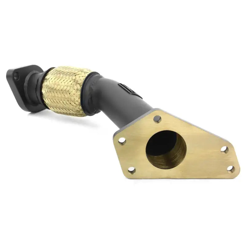 GrimmSpeed 04-21 Subaru STI EJ25 2 Bolt Up-Pipe - Black Ceramic Coated