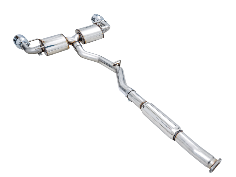 AWE Tuning Subaru BRZ/ Toyota GR86/ Toyota 86 Touring Edition Cat-Back Exhaust- Chrome Silver Tips