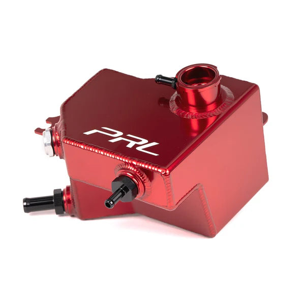 PRL Coolant Expansion Tank Red - 16-21 Honda Civic 1.5T 17 Honda Civic Type R