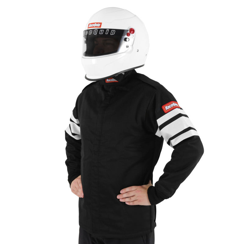 RaceQuip Black SFI-5 Jacket - XL