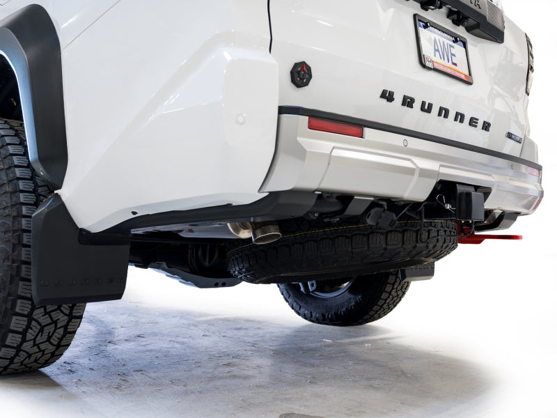 AWE Tuning 2024+ Toyota Land Cruiser / 2025+ Toyota 4Runner 0FG Cat-Back Exhaust w/ BashGuard