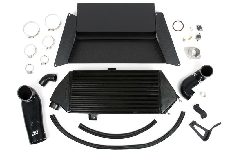 GrimmSpeed 05-09 Subaru Legacy GT Top Mount Intercooler - Black