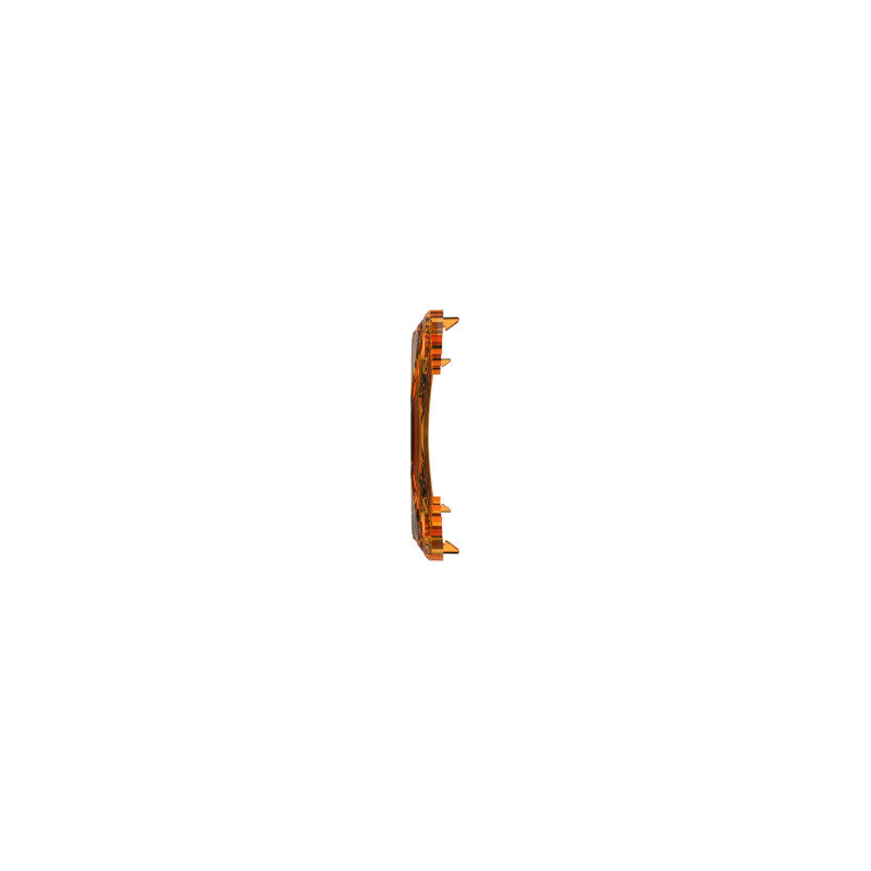 KC HiLiTES FLEX ERA LED Light Bar 10in. Light Shield - Amber (SHIELD ONLY)