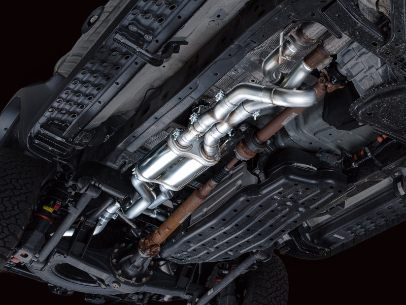 AWE 2024+ Ford Ranger Raptor 3.0L Switchpath Cat-Back Exhaust - Diamond Black Tips
