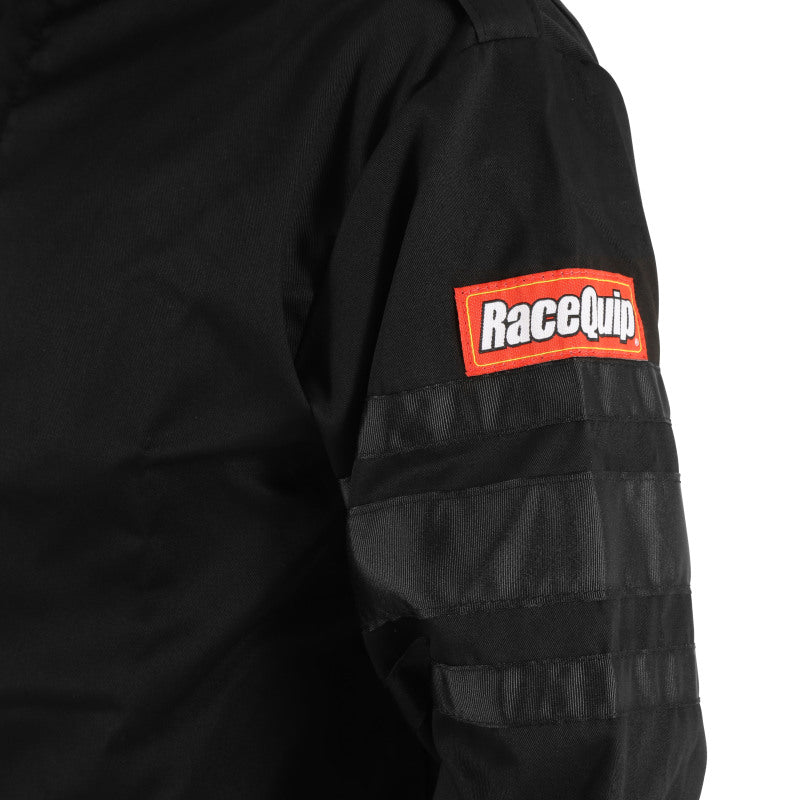 RaceQuip Black SFI-1 1-L Jacket - Large