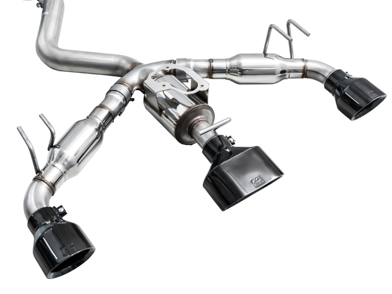 AWE Tuning 2023+ Toyota GR Corolla Track Edition Exhaust - Diamond Black Tips