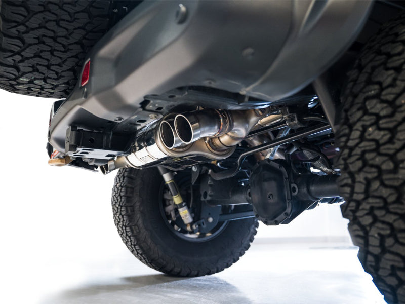 AWE Tuning 21+ Wrangler 392 Switchpath Cat-Back Exhaust- Quad BashGuards