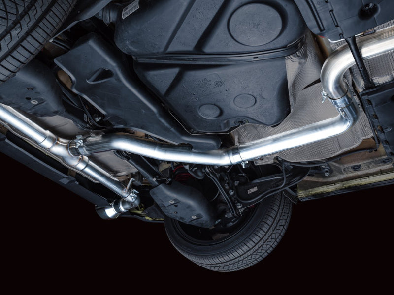 AWE Tuning 2022 VW GTI MK8 Track Edition Exhaust - Chrome Silver Tips