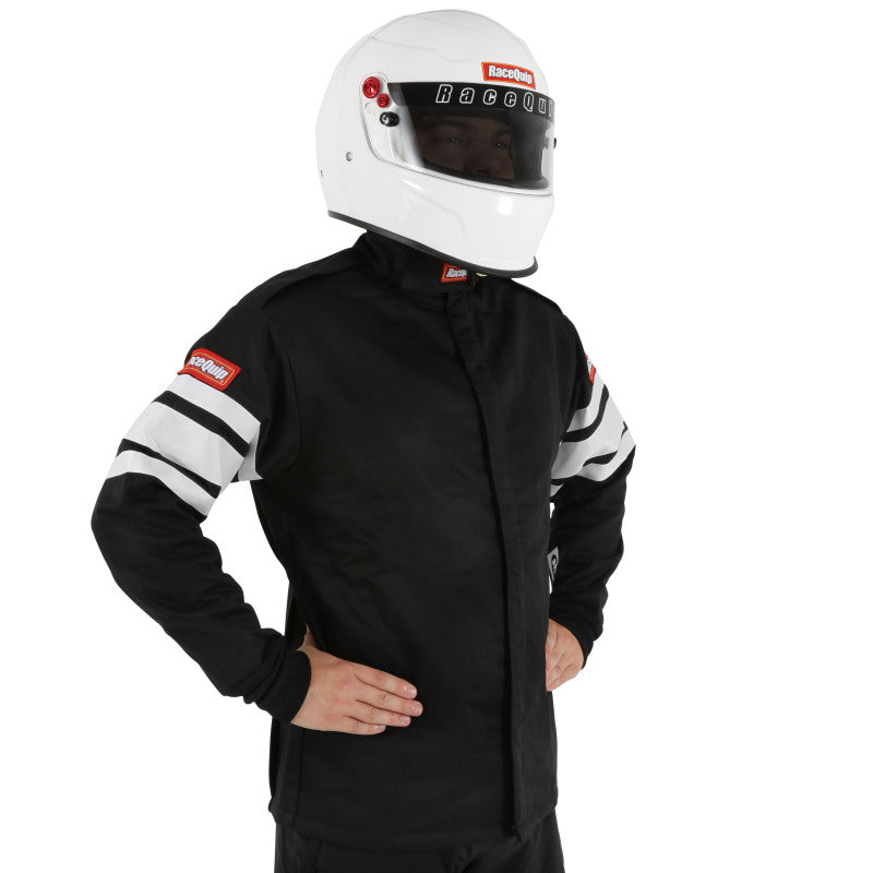 RaceQuip Black SFI-5 Jacket - Large