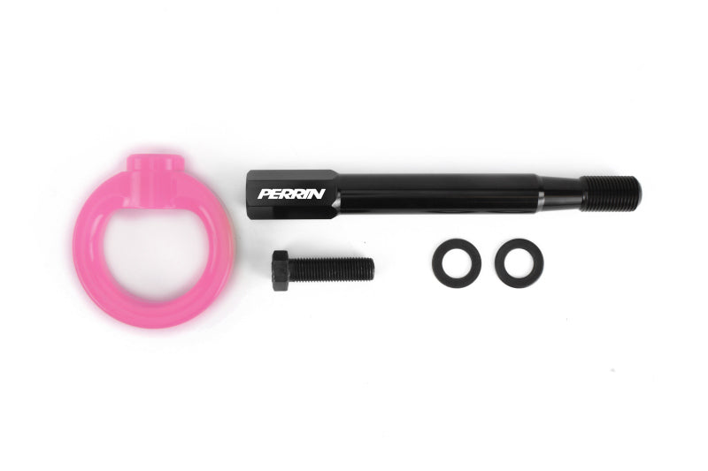 PERRIN 25-26 Subaru Forester (Bse/Ltd-Prem-Spt-Tour Incl. Hybrid/Wldrns) FR Tow Hook Kit - Hyp Pink