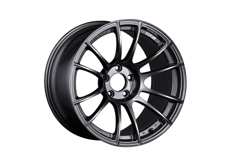 SSR GTX04 18x9.5 5x114.3 40mm Offset Dark Gunmetal Wheel