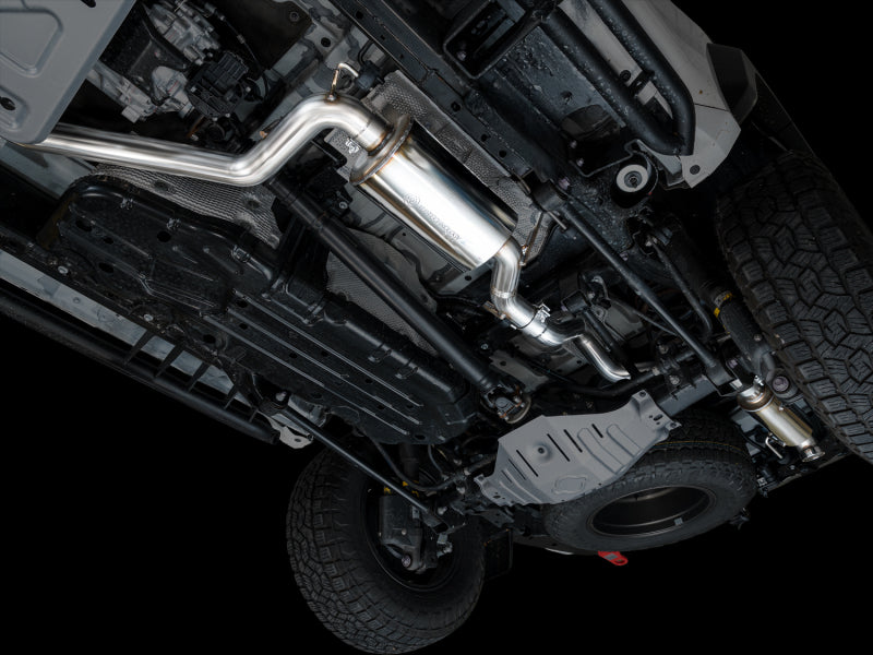 AWE Tuning 2024+ Toyota Land Cruiser / 2025+ Toyota 4Runner 0FG Cat-Back Exhaust w/ BashGuard
