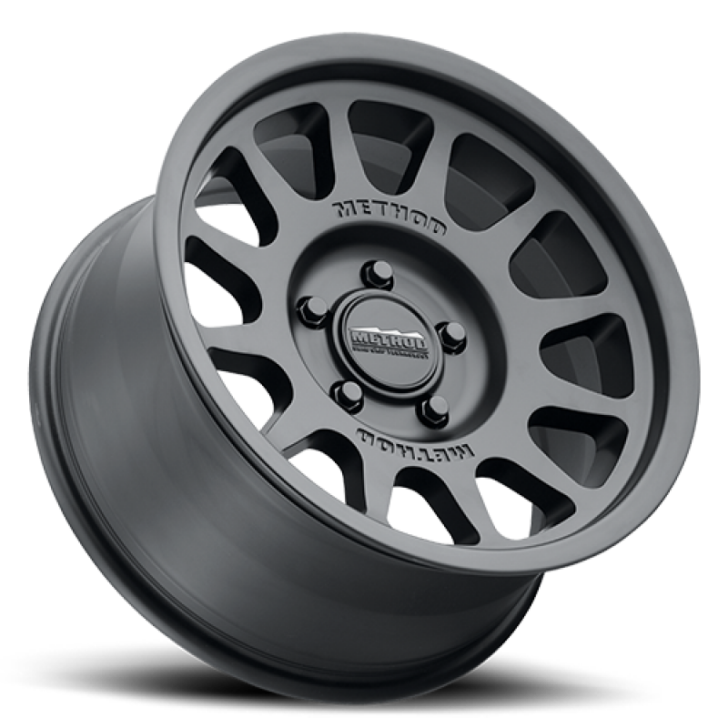 Method MR703 Bead Grip, 16x6 +68mm Offset 5x130 78.1mm CB Matte Black