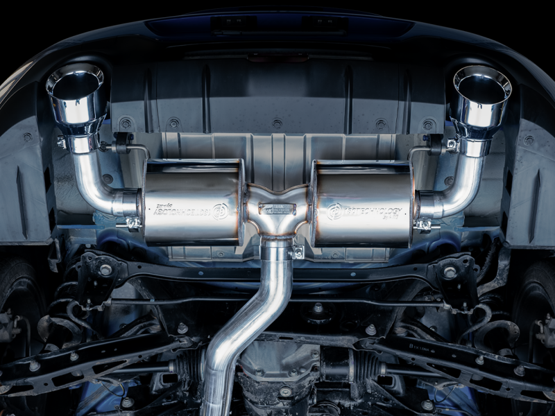 AWE Tuning Subaru BRZ/ Toyota GR86/ Toyota 86 Touring Edition Cat-Back Exhaust- Chrome Silver Tips