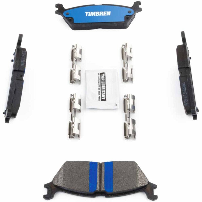 Timbren 15-20 Ford F-150/Lobo BES Severe Duty Semi-Metallic Brake Pads - Rear