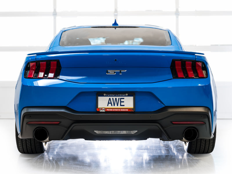 AWE Tuning 2024 Ford Mustang GT Fastback S650 RWD Touring Catback Exhaust w/ Dual Diamond Black Tips