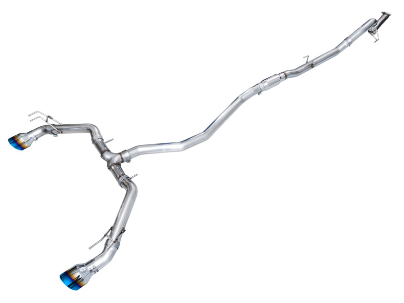 AWE 22-26 Civic Si / Acura Integra Track Edition Dual Vapor Blue Exhaust