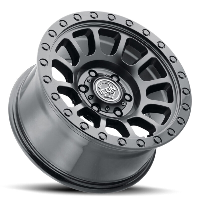 ICON Hulse 17 X 8.5 5 X 150 25mm Offset 5.75in BS Double Black