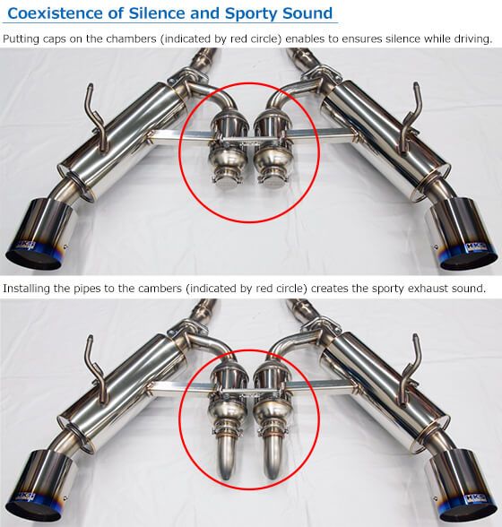 HKS FULL DUAL MUFFLER Q60 VR30DDTT