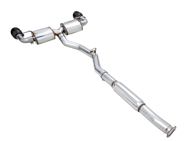 AWE Tuning Subaru BRZ/ Toyota GR86/ Toyota 86 Touring Edition Cat-Back Exhaust- Diamond Black Tips