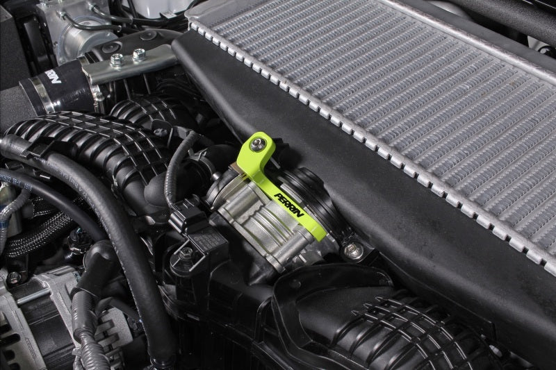 PERRIN 22-26 Subaru WRX / 19-25 Ascent / 20-25 Outback & Legacy Turbo TMIC Bracket - Neon Yellow