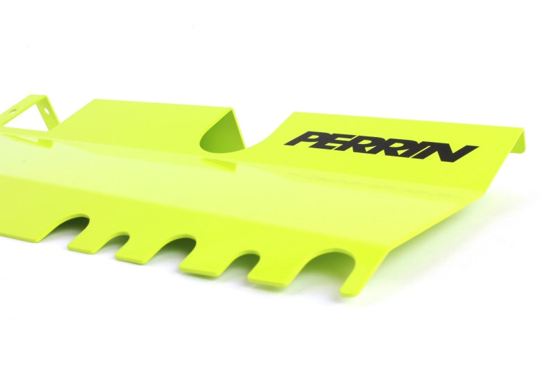 PERRIN 15-21 Subaru WRX/STI Radiator Shroud (Without OEM Intake Scoop) - Neon Yellow