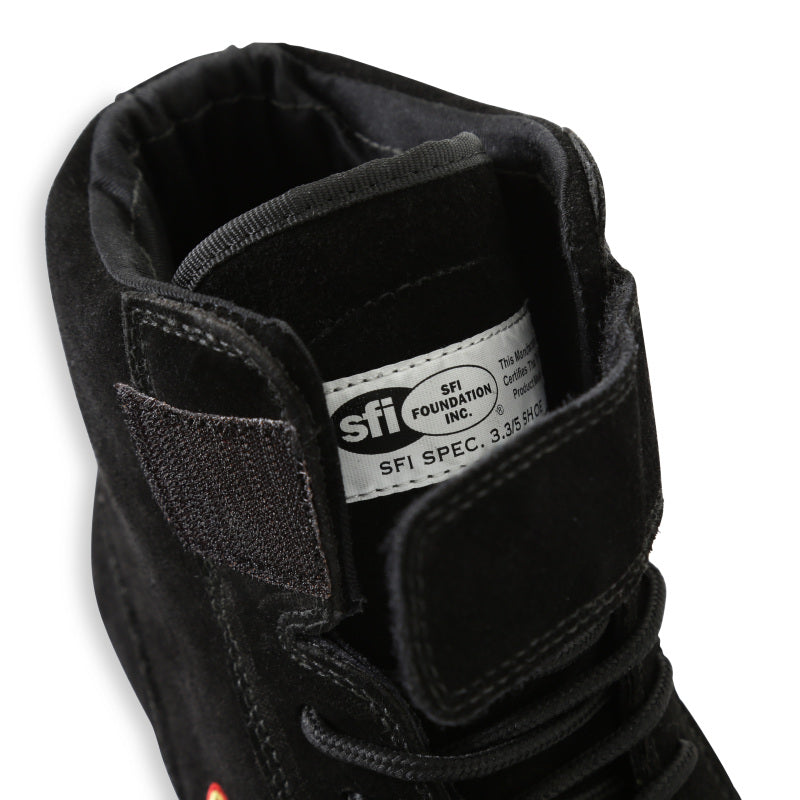 RaceQuip Black SFI Race Shoe 9.0