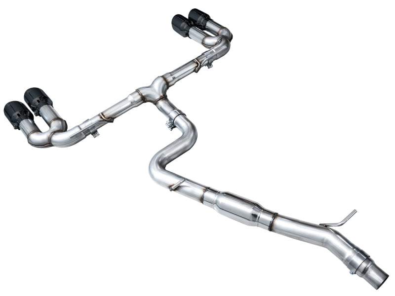 AWE Tuning 22-24 Audi 8Y S3 Track Edition Exhaust - Diamond Black Tips