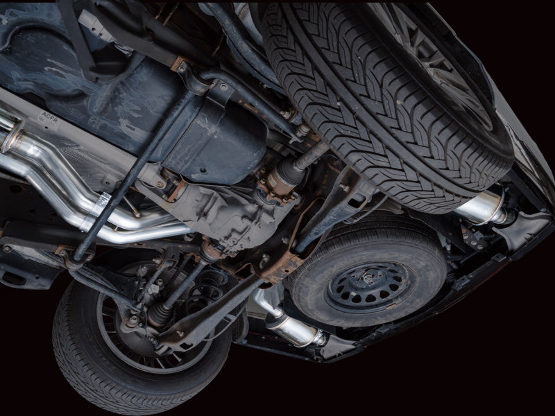 AWE Tuning 2021+ Cadillac Escalade 6.2L ESV 0FG Dual Exit Exhaust System (Reuses OE Tips)