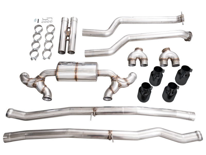 AWE Tuning BMW G90/G99 M5 Touring Edition Cat-Back Exhaust - Diamond Black Tips