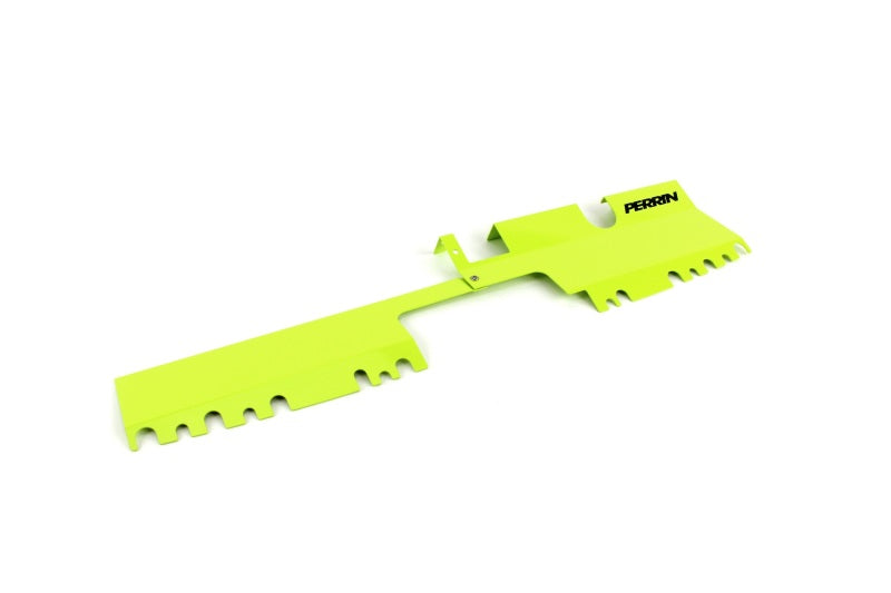 PERRIN 15-21 Subaru WRX/STI Radiator Shroud (With/Without OEM Intake Scoop) - Neon Yellow