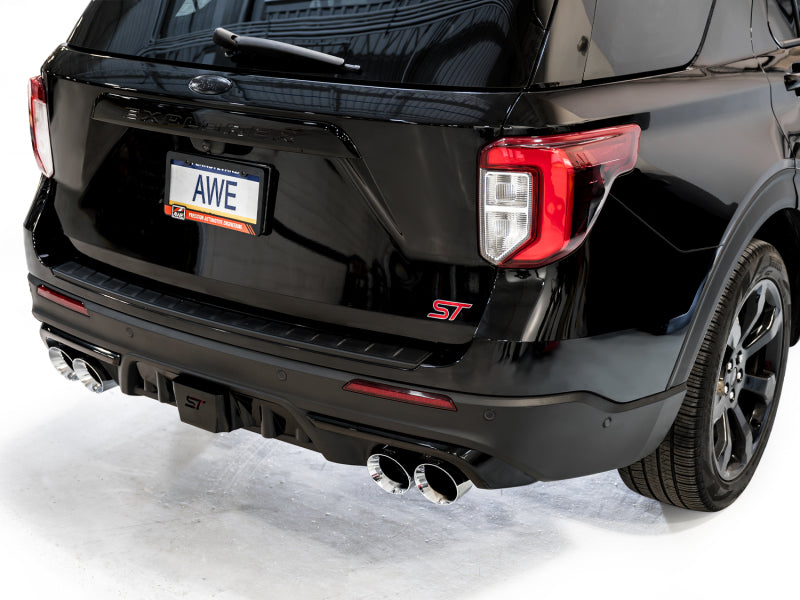 AWE Tuning 20-25 (Only Certain 2026 Models) Ford Explorer ST Touring Ed. Exhaust w/Chrome Silv Tips