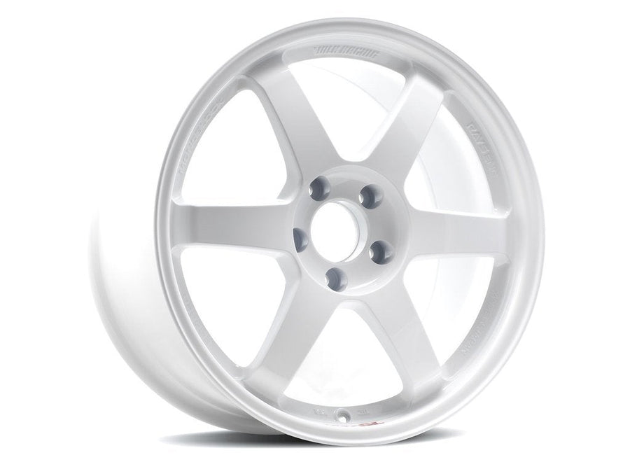 VOLK RACING TE37SL 15x8.0 4-100 +35ET (WHITE)