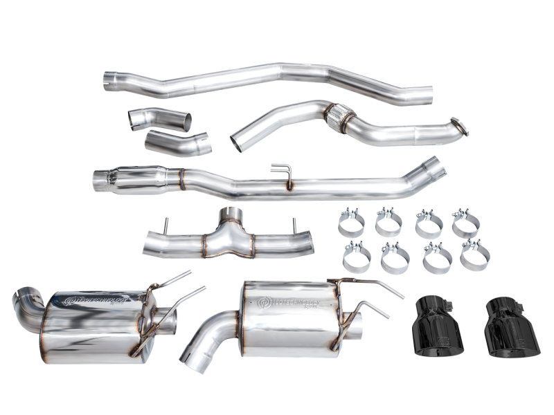 AWE Tuning 22+ Honda Civic Si/Acura Integra Touring Edition Catback Exhaust - Dual Diamond Black Tip