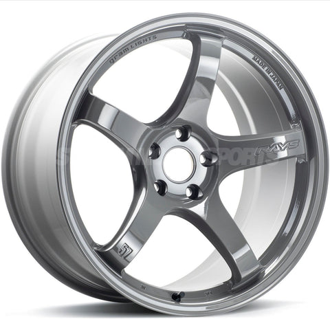 RAYS WHEELS 57DR 17x9.0 5-114.3 +22ET (ARMS GRAY / GLOSSY GRAY) (AG)