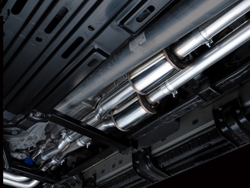 AWE Tuning 2025+ RAM 1500 3.0TT Rebel 0FG Cat-Back Exhaust w/ Diamond Black Tips
