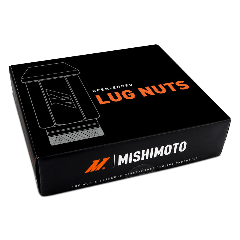 Mishimoto Steel Locking Lug Nuts M14x1.5 24pc Set Black