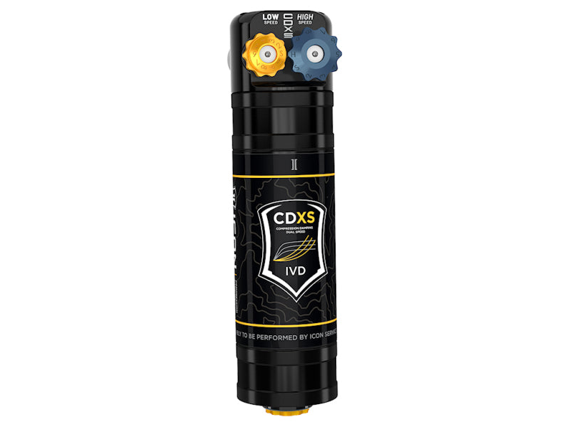 ICON 05-23 Tacoma Front Ext Travel VS 2.5 Series Remote Resi w/ CDXS Coilover Kit Pair